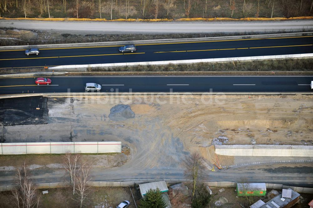 Luftbild Braunschweig - Um- und Ausbau des Autobahndreieck Braunschweig-Südwest