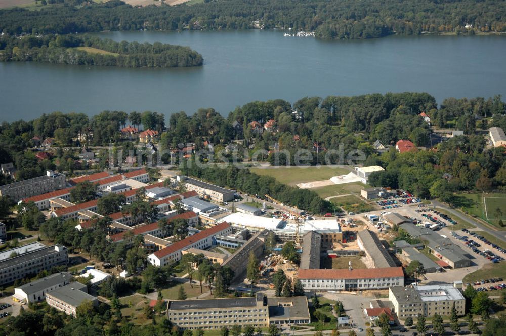 Luftbild Bad Saarow - Umbau und Modernisierung des HELIOS Klinikum Bad Saarow