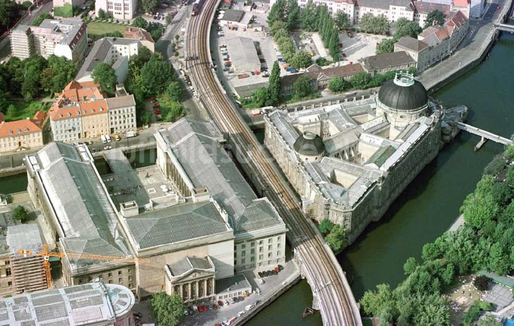 Berlin von oben - Umbau der Museumsinsel in Berlin-Mitte.