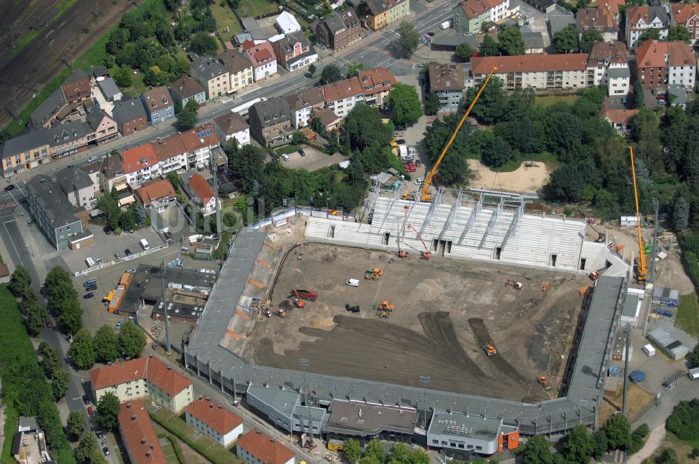 Luftbild OSNABRÜCK - Umbau der osnatel ARENA des VfL Osnabrück