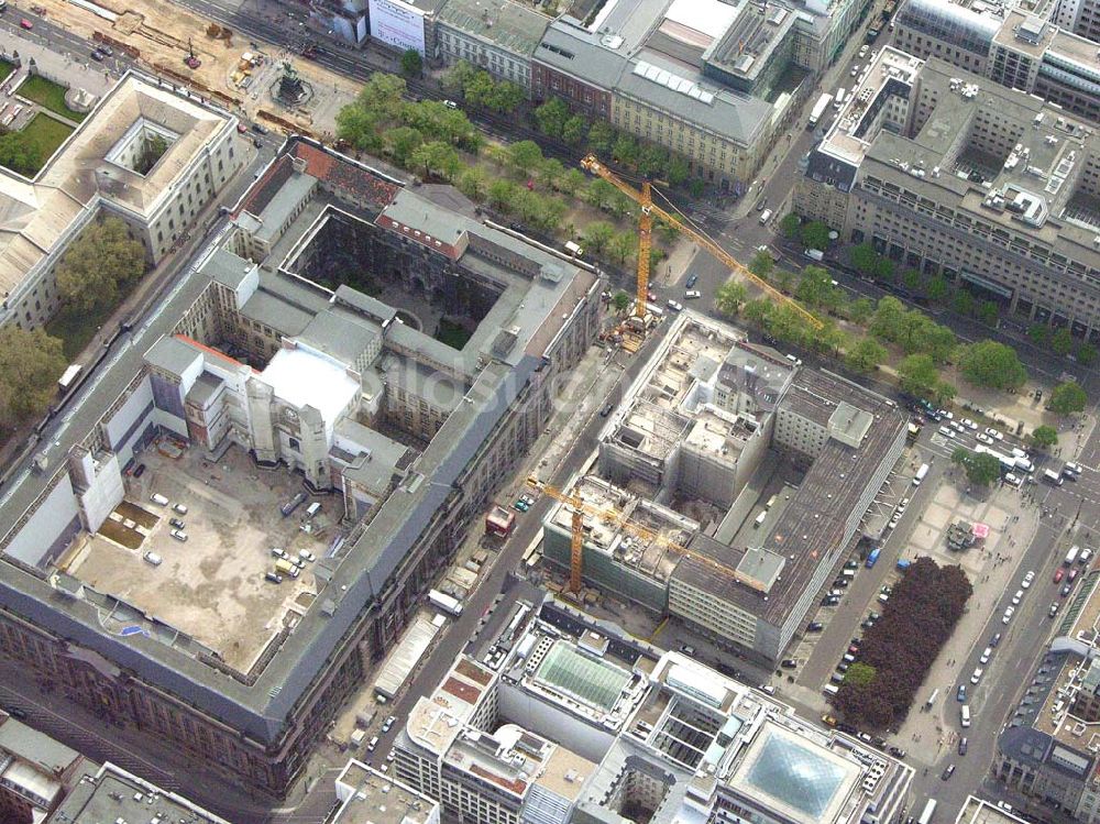 Berlin von oben - Umbau und Rekonstruktion von Fachbereichen der Humboldt-Universität