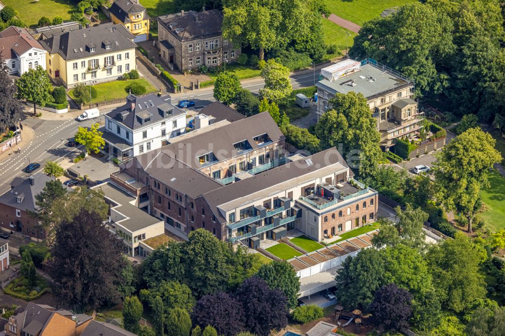 Luftaufnahme Bommern - Umbau und Sanierung einer alten Fabrik zu Wohnquartier mit City- Lofts an der Ruhrstraße in Witten im Bundesland Nordrhein-Westfalen, Deutschland