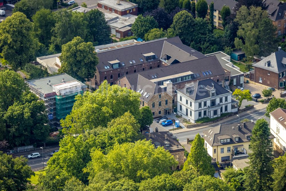 Luftaufnahme Bommern - Umbau und Sanierung einer alten Fabrik zu Wohnquartier mit City- Lofts an der Ruhrstraße in Witten im Bundesland Nordrhein-Westfalen, Deutschland