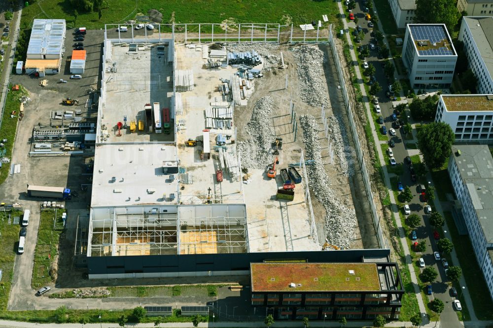 Berlin aus der Vogelperspektive: Umbau des Werksgelände der Soltecture GmbH in Berlin, Deutschland