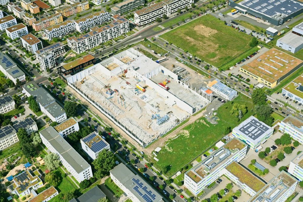 Berlin aus der Vogelperspektive: Umbau des Werksgelände der Soltecture GmbH in Berlin, Deutschland