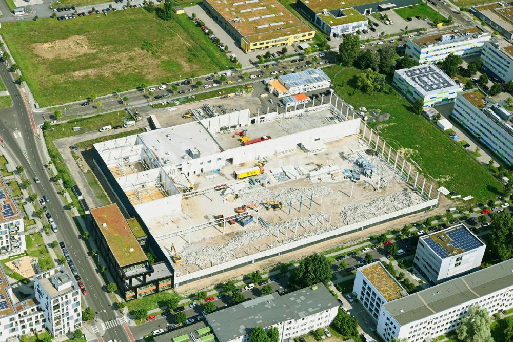 Berlin aus der Vogelperspektive: Umbau des Werksgelände der Soltecture GmbH in Berlin, Deutschland