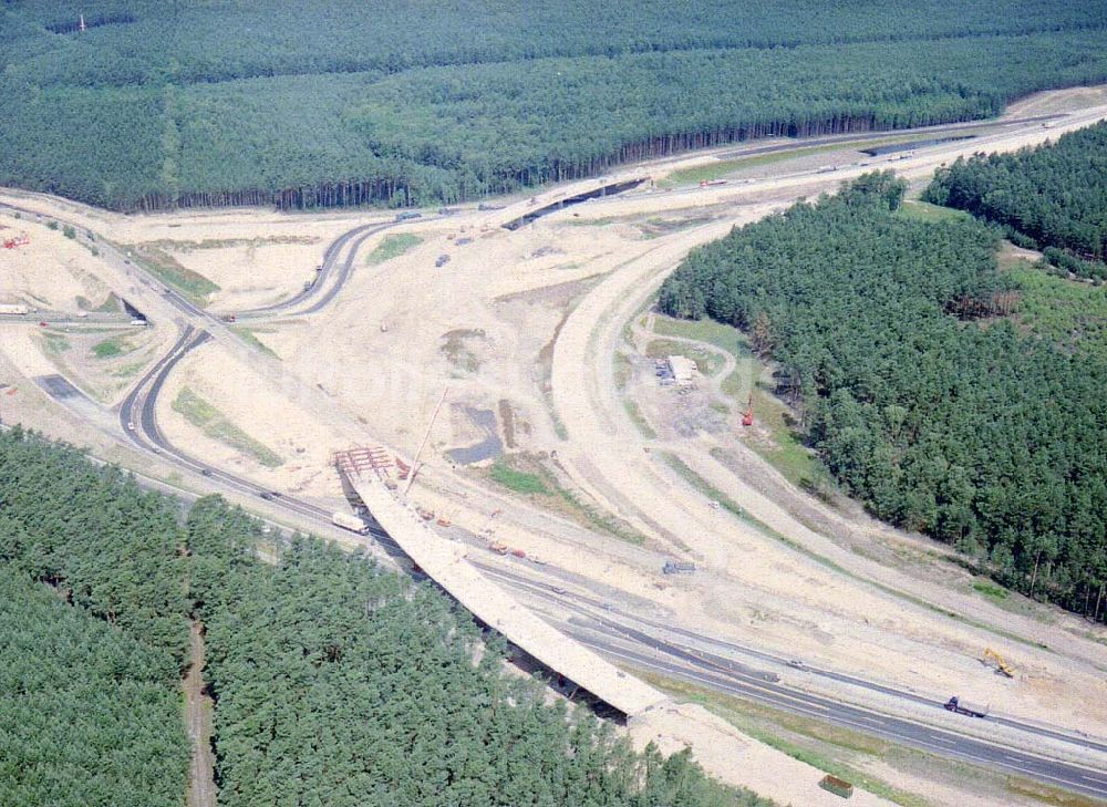 Zernsdorf / Brandenburg aus der Vogelperspektive: umgebaut