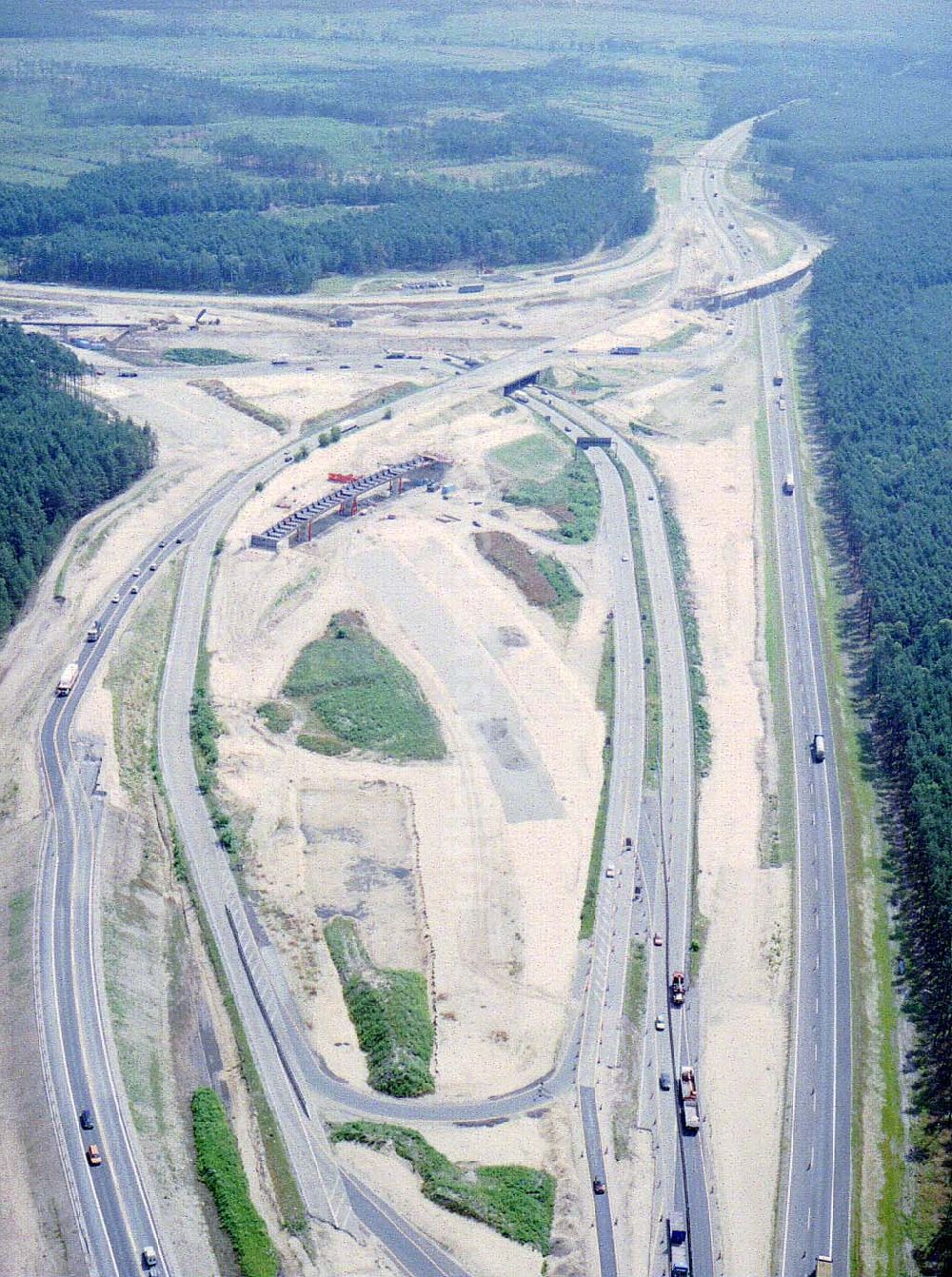 Luftaufnahme Zernsdorf / Brandenburg - umgebaut