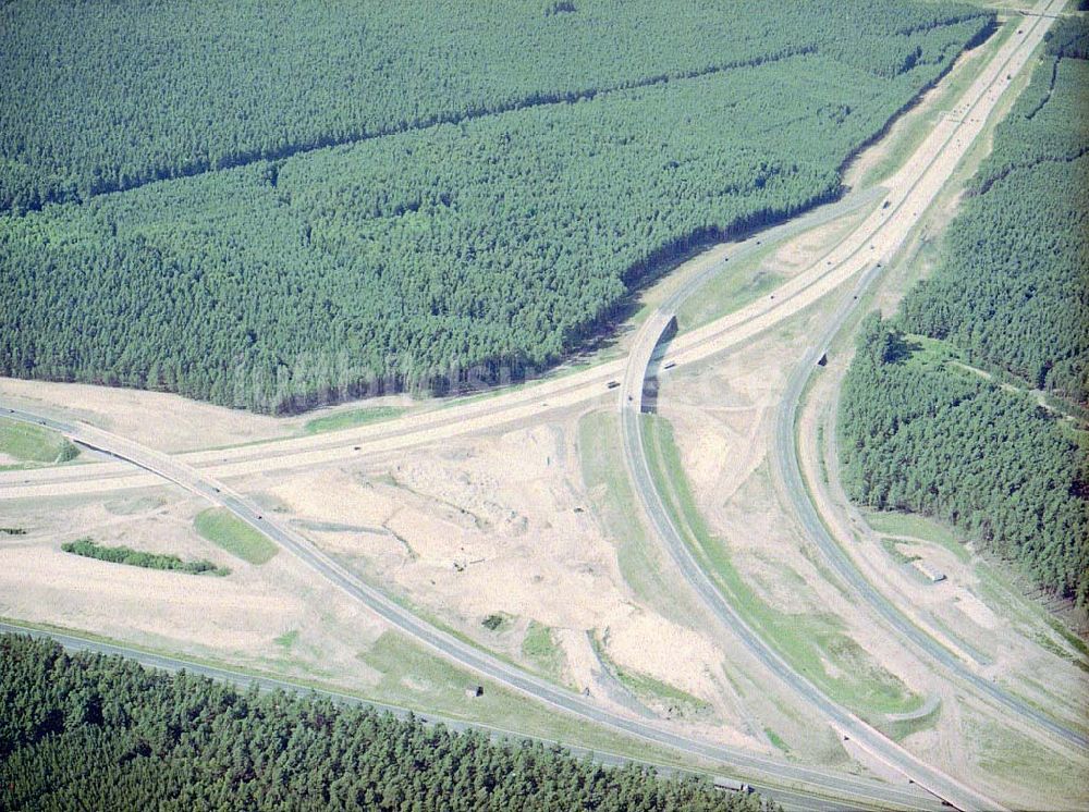 Zernsdorf / Brandenburg aus der Vogelperspektive: umgebaut