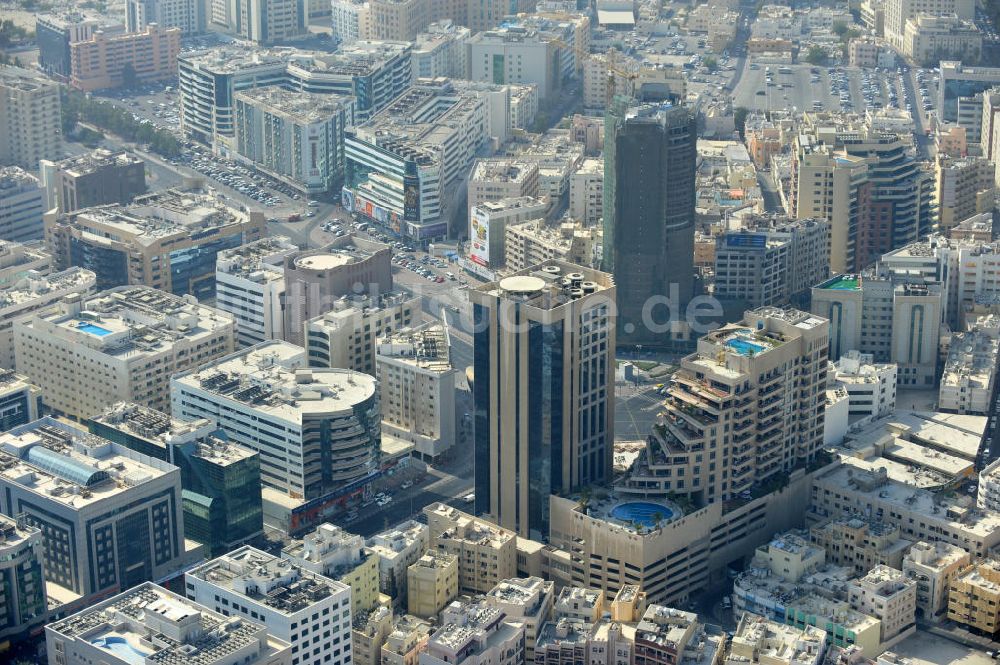 Luftbild Dubai - Umgebung der Al Musalla Towers in Dubai