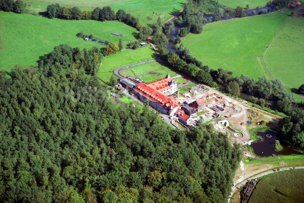 Luftbild Leichlingen - Umgebung des Schloss Müllerhof bei Leichlingen im Bundesland Nordrhein-Westfalen