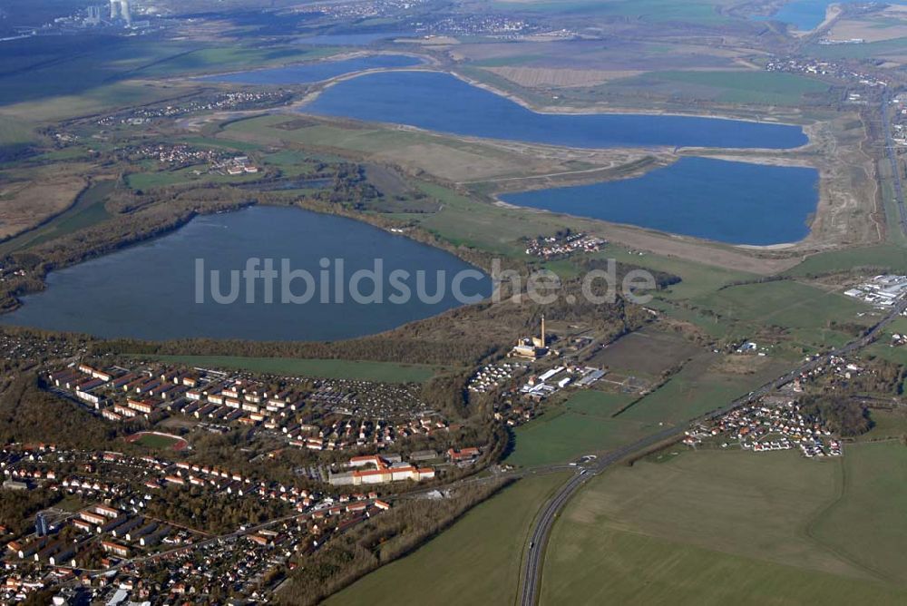 Luftaufnahme Borna - Umland von Borna und Borna Nord