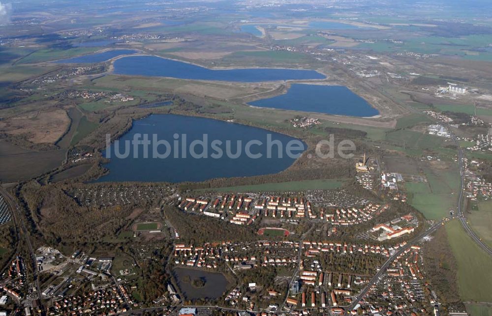 Borna aus der Vogelperspektive: Umland von Borna und Borna Nord