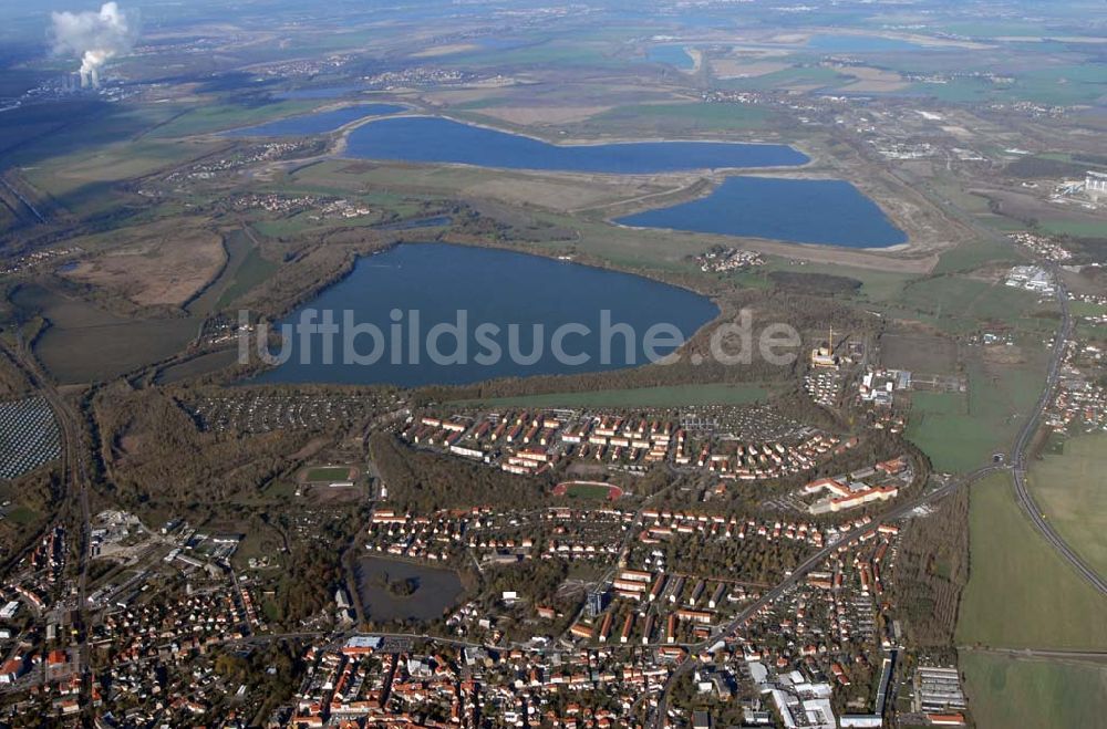 Luftbild Borna - Umland von Borna und Borna Nord