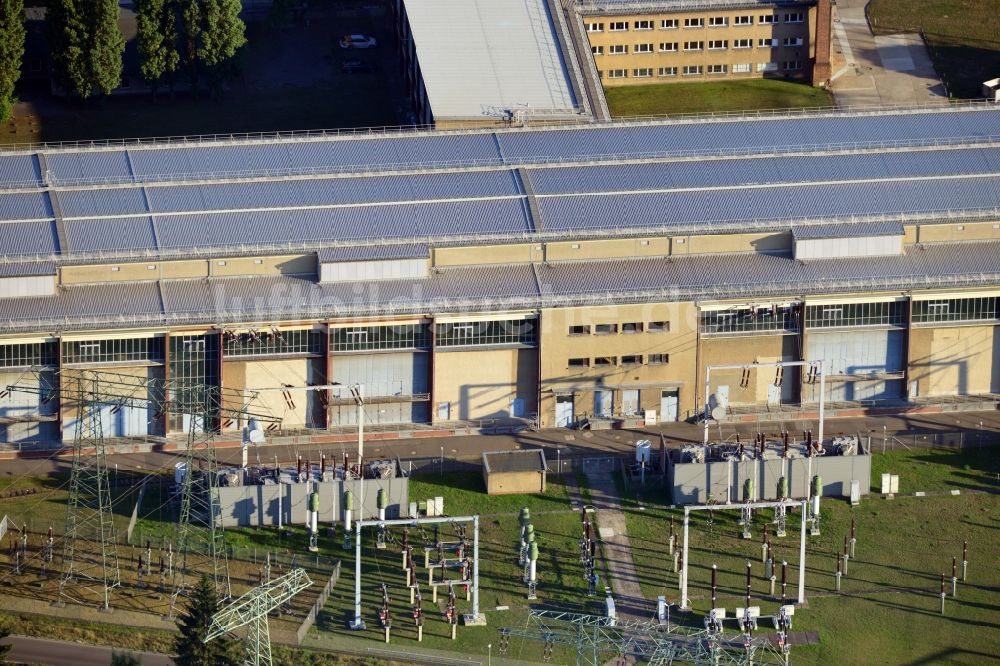 Berlin Oberschöneweide aus der Vogelperspektive: Umspannwerk im Fritz - König - Weg im Stadtteil Oberschöneweide in Berlin