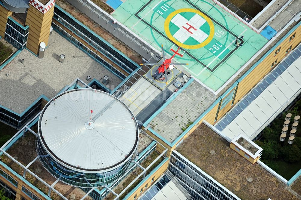 Luftaufnahme Berlin - Unfallkrankenhaus Berlin in Berlin Marzahn