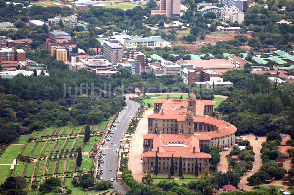 Luftaufnahme Pretoria - Union Buildings in Pretoria Südafrika / Soth Africa