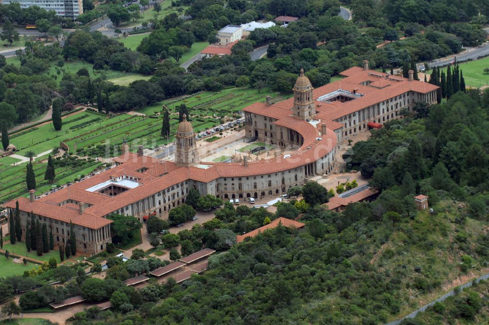 Pretoria aus der Vogelperspektive: Union Buildings in Pretoria Südafrika / Soth Africa