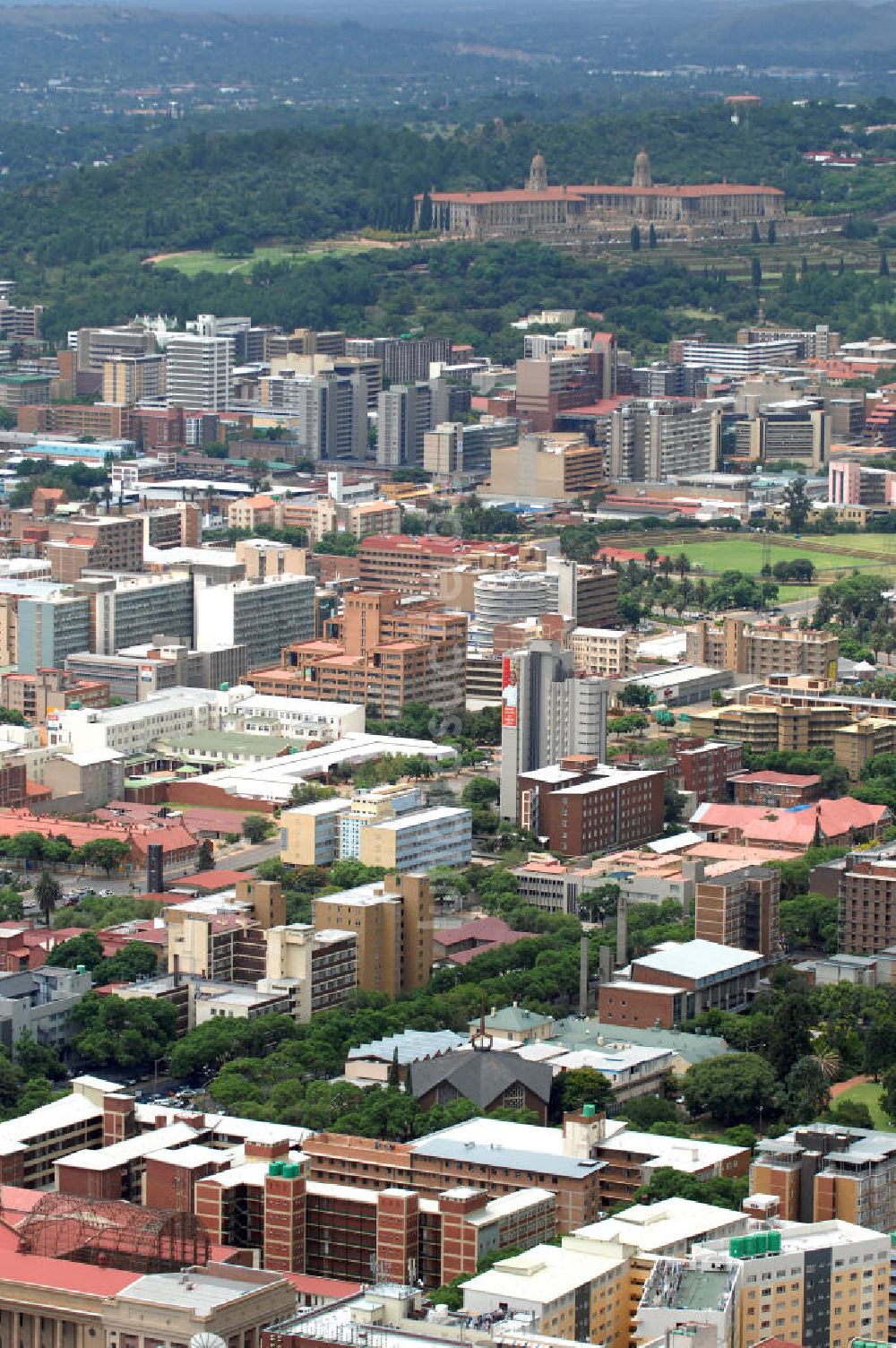 Luftbild Pretoria - Union Buildings in Pretoria Südafrika / Soth Africa