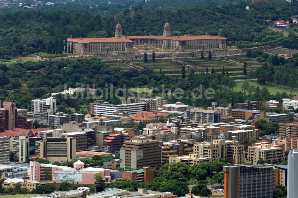 Pretoria von oben - Union Buildings in Pretoria Südafrika / Soth Africa