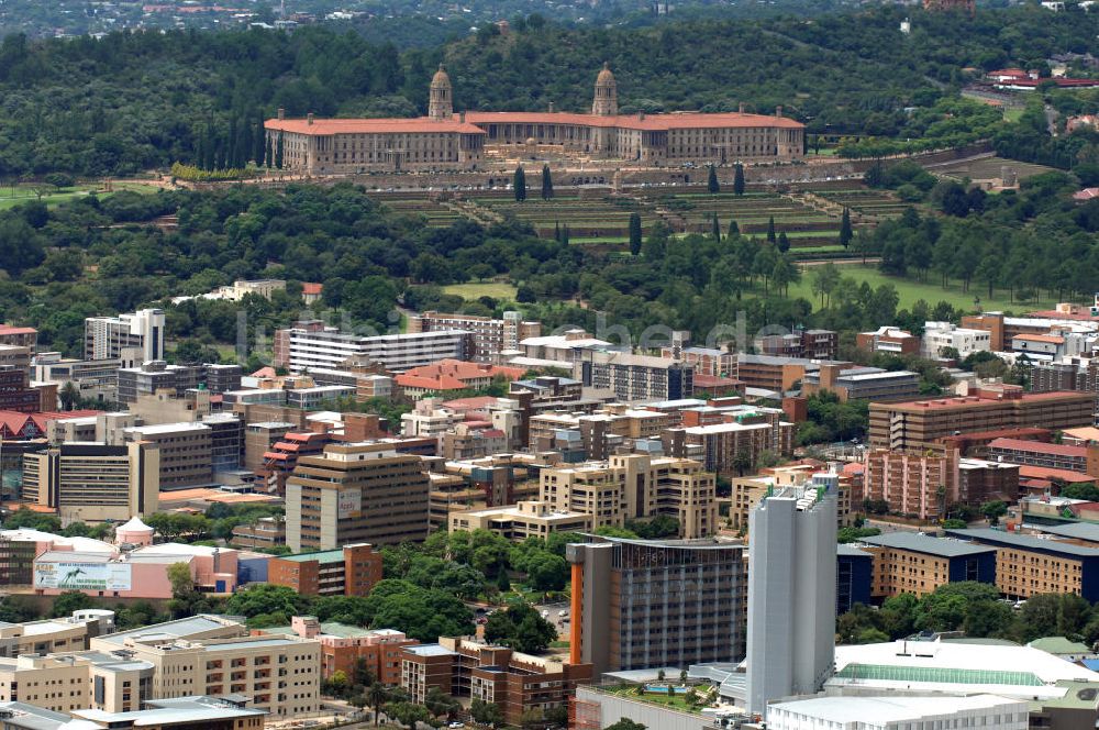 Pretoria aus der Vogelperspektive: Union Buildings in Pretoria Südafrika / Soth Africa