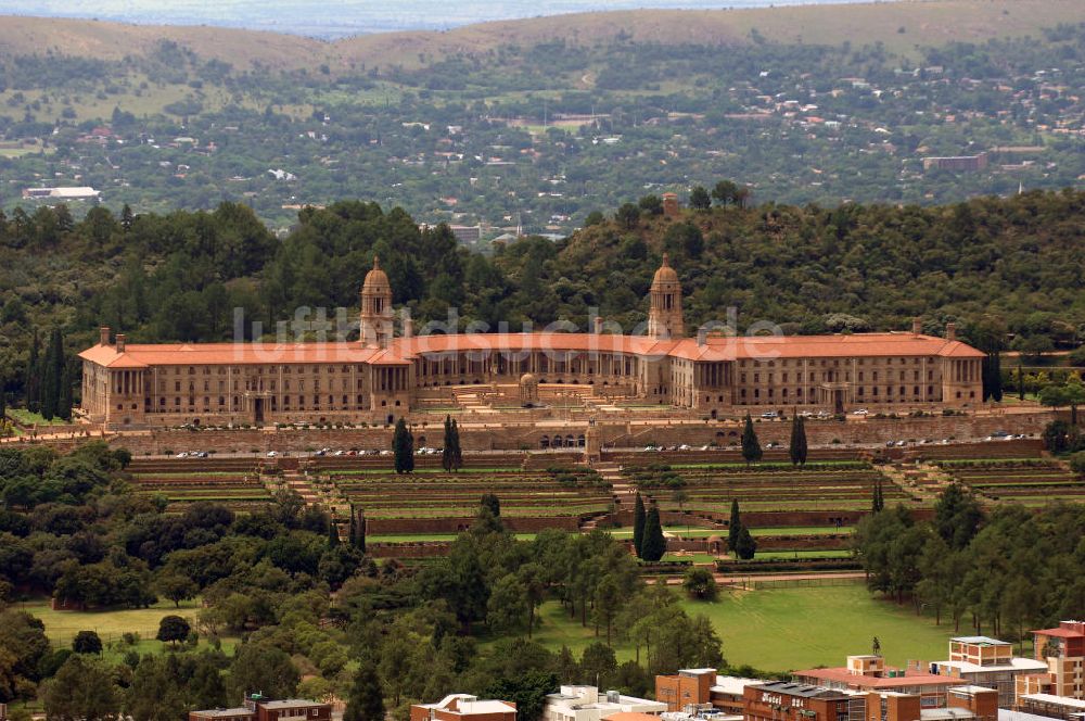 Luftaufnahme Pretoria - Union Buildings in Pretoria Südafrika / Soth Africa