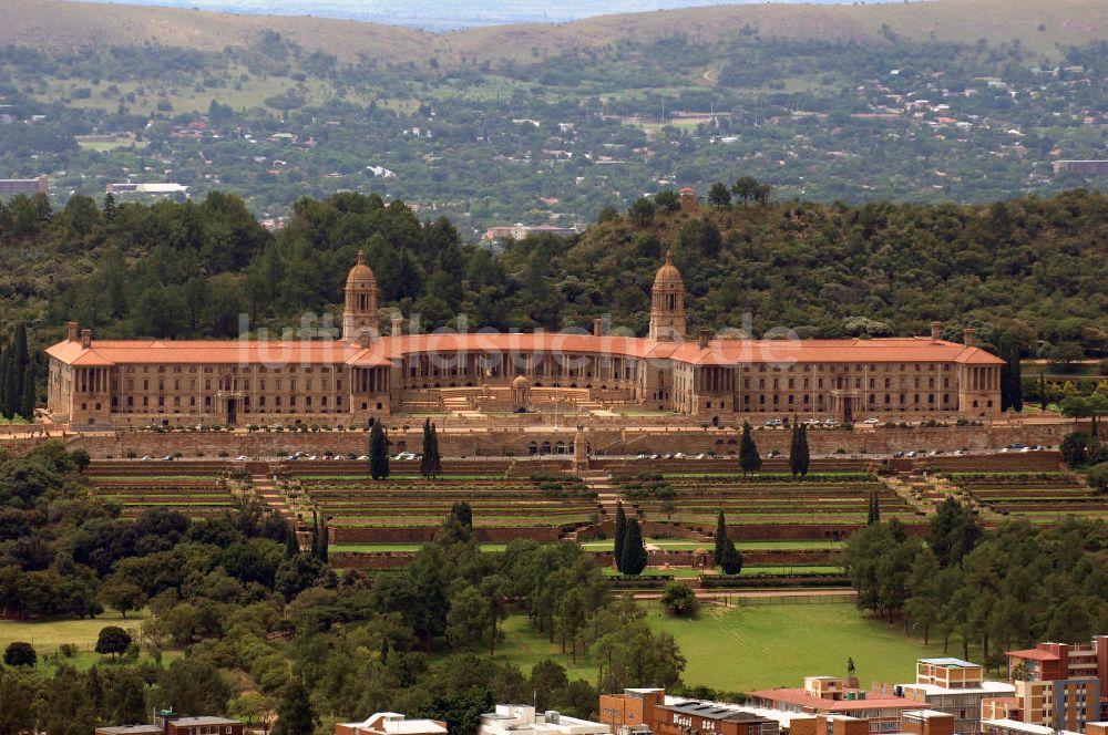 Pretoria von oben - Union Buildings in Pretoria Südafrika / Soth Africa