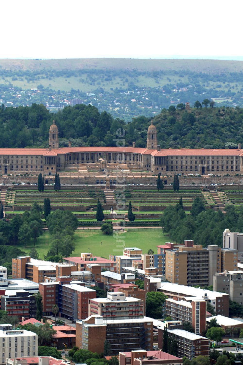 Luftbild Pretoria - Union Buildings in Pretoria Südafrika / Soth Africa