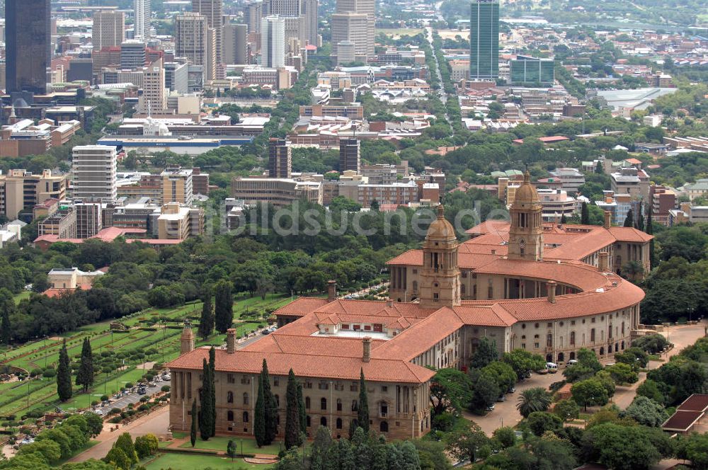 Pretoria von oben - Union Buildings in Pretoria Südafrika / Soth Africa