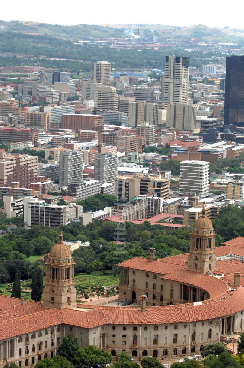 Luftaufnahme Pretoria - Union Buildings in Pretoria Südafrika / Soth Africa