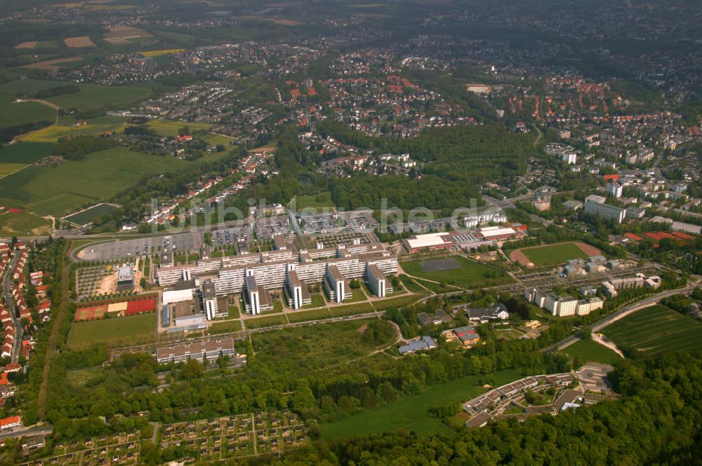 Luftbild Bielefeld - Universitaet Bielefeld