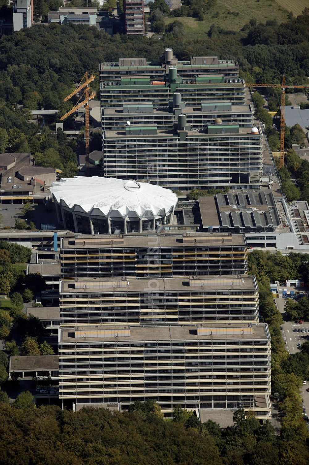 Luftaufnahme Bochum - Universitaet Bochum