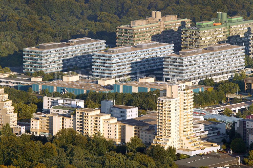 Bochum aus der Vogelperspektive: Universitaet Bochum