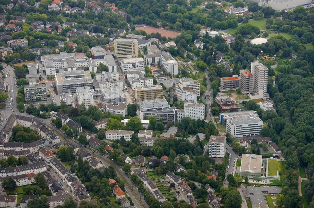 Essen Aus Der Vogelperspektive: Universitätsklinikum Essen Im ...