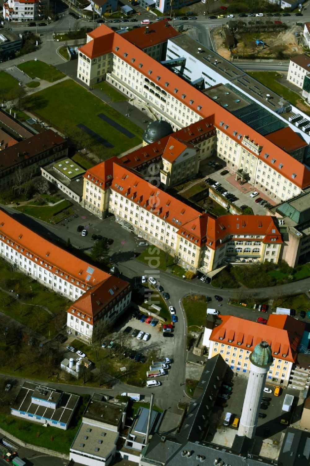 Würzburg Von Oben - Universitätsklinikum UKW In Würzburg Im Bundesland ...