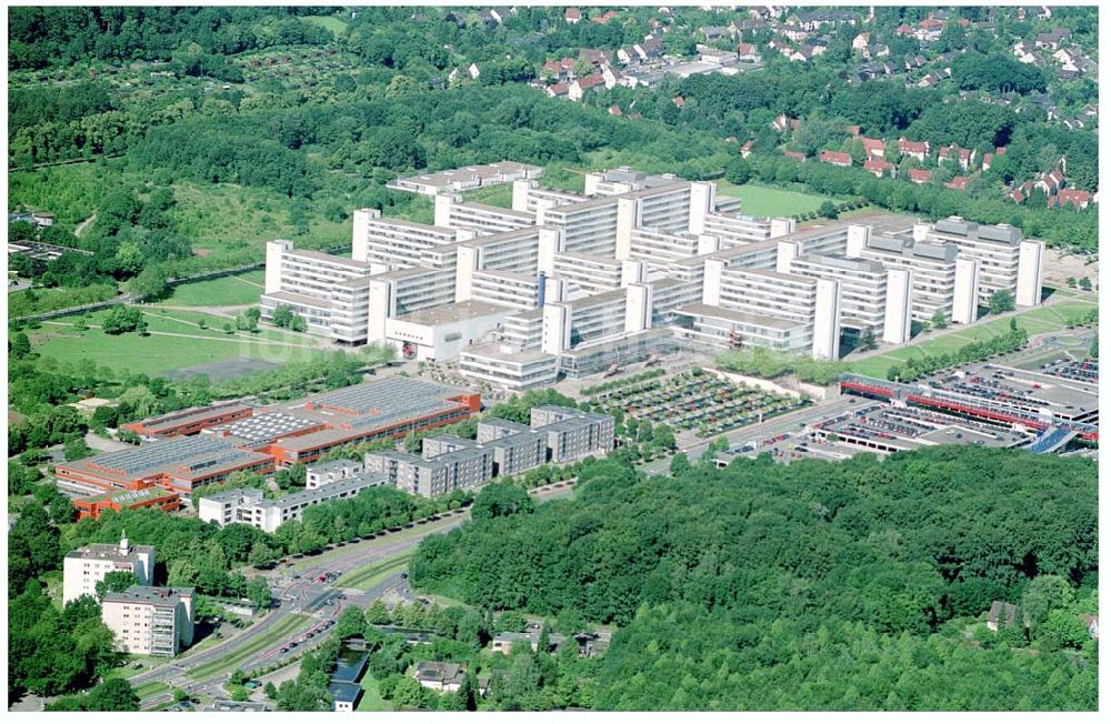 Luftaufnahme Bielefeld - Universität Bielefeld