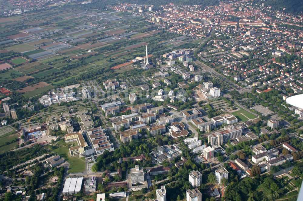 Heidelberg aus der Vogelperspektive: Universität Heidelberg