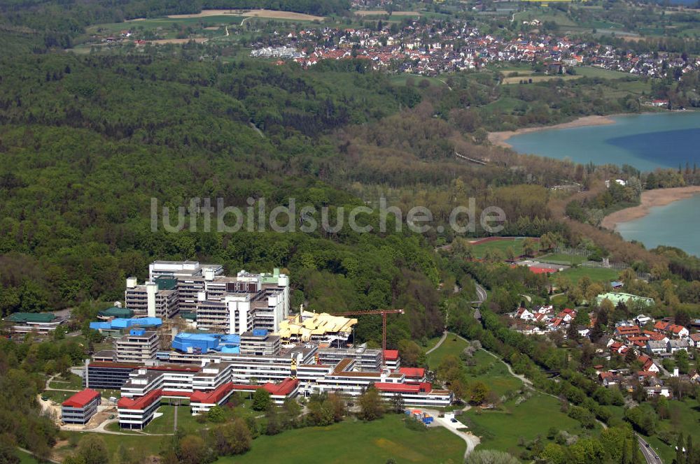 Konstanz aus der Vogelperspektive: Universität in Konstanz