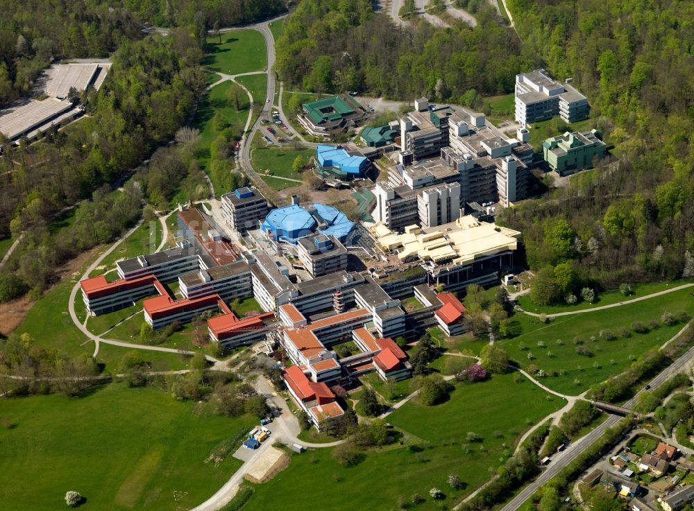 Konstanz von oben - Universität Konstanz in Konstanz im Bundesland Baden-Württemberg