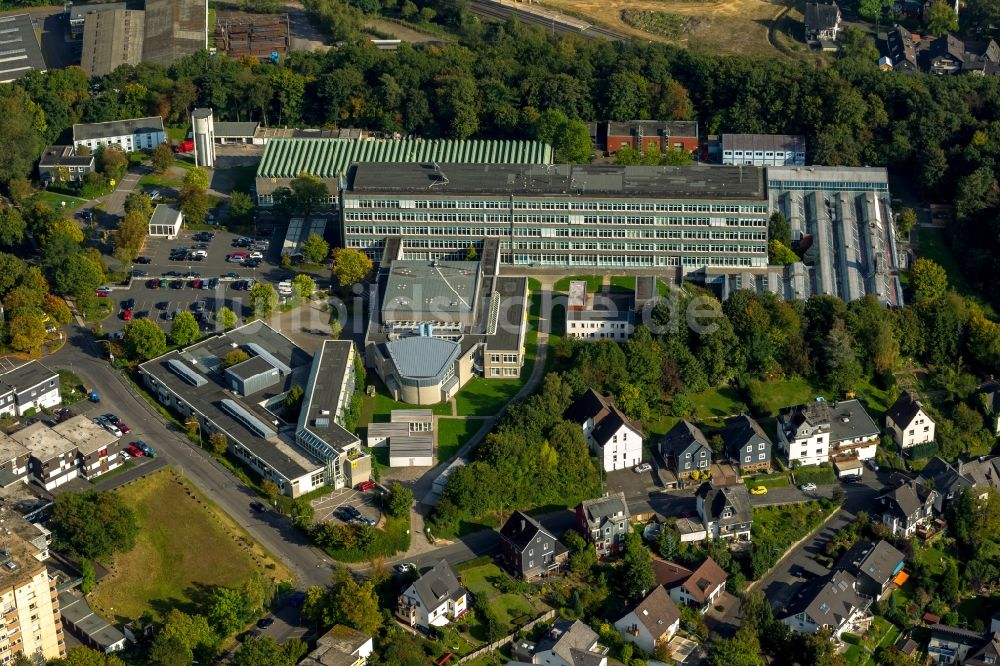 Luftaufnahme Siegen - Universität Siegen im Bundesland Nordrhein-Westfalen