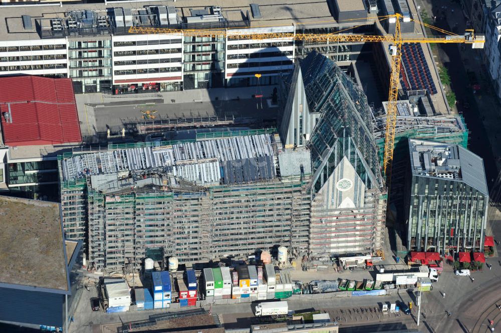 Leipzig von oben - Universitäts-Baustelle in Leipzig