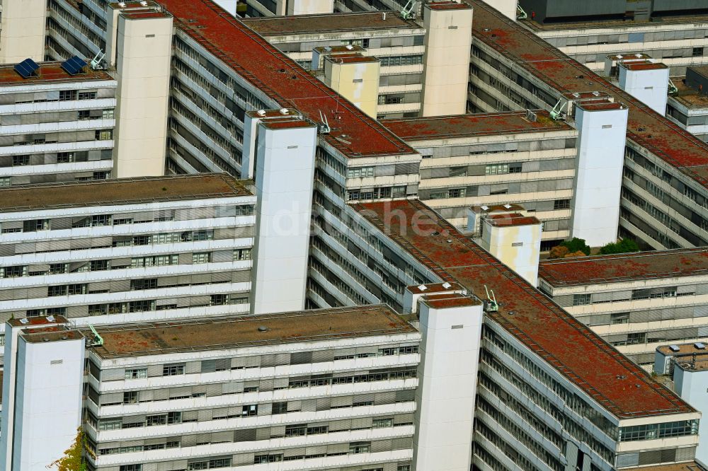 Bielefeld von oben - Universitäts- Bereich in Bielefeld im Bundesland Nordrhein-Westfalen, Deutschland