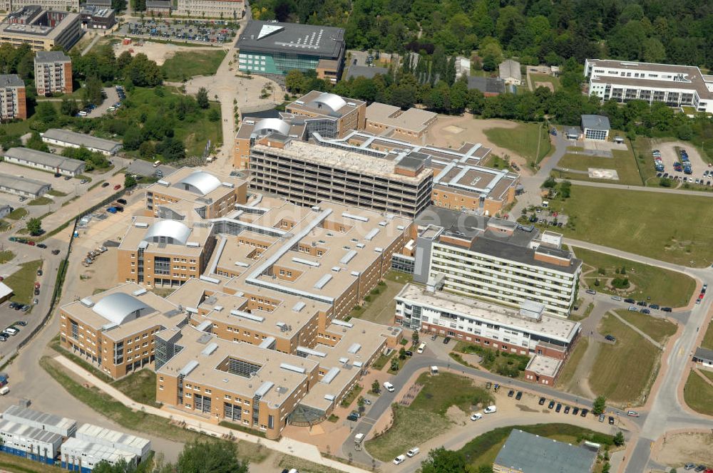 Luftaufnahme Greifswald - Universitätsklinikum / university hospital Greifswald MV