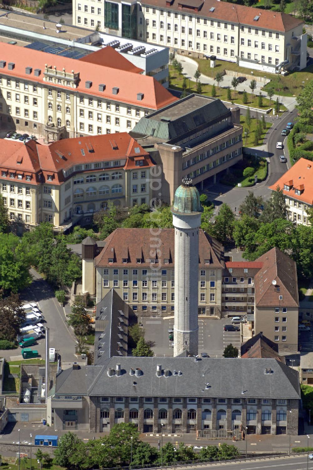 Luftaufnahme Würzburg - Universitätsklinikum Würzburg