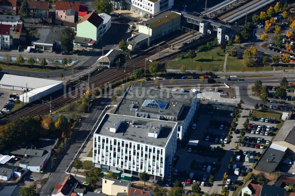 Luftbild Fürstenwalde/Spree - Unternehmen Bonava Deutschland GmbH Am Nordstern in Fürstenwalde/Spree im Bundesland Brandenburg, Deutschland