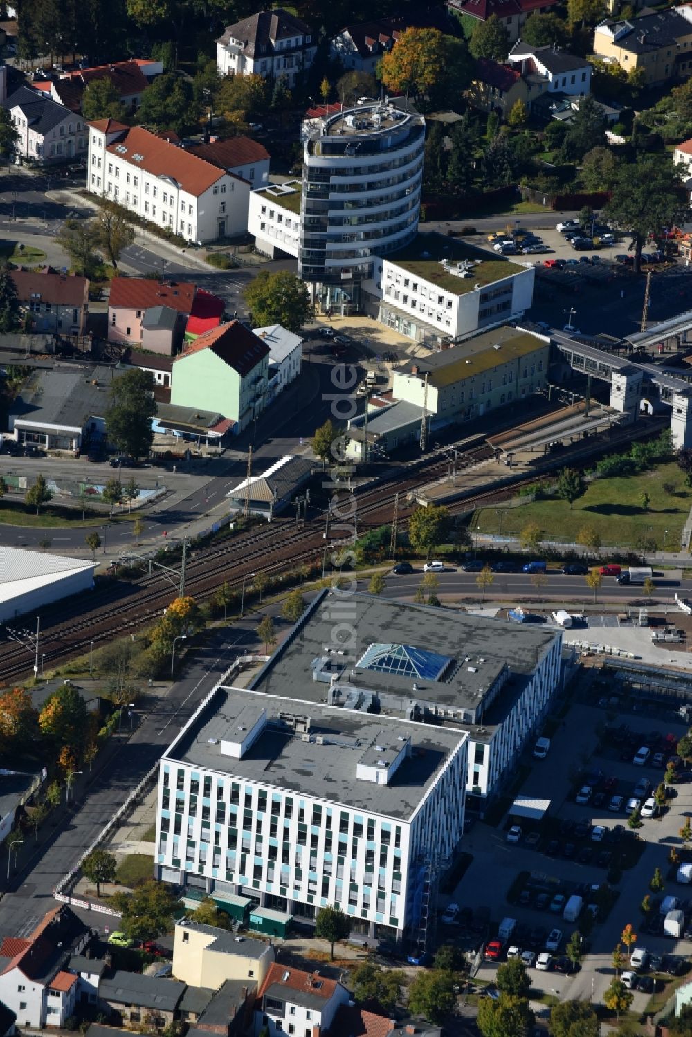 Luftaufnahme Fürstenwalde/Spree - Unternehmen Bonava Deutschland GmbH Am Nordstern in Fürstenwalde/Spree im Bundesland Brandenburg, Deutschland