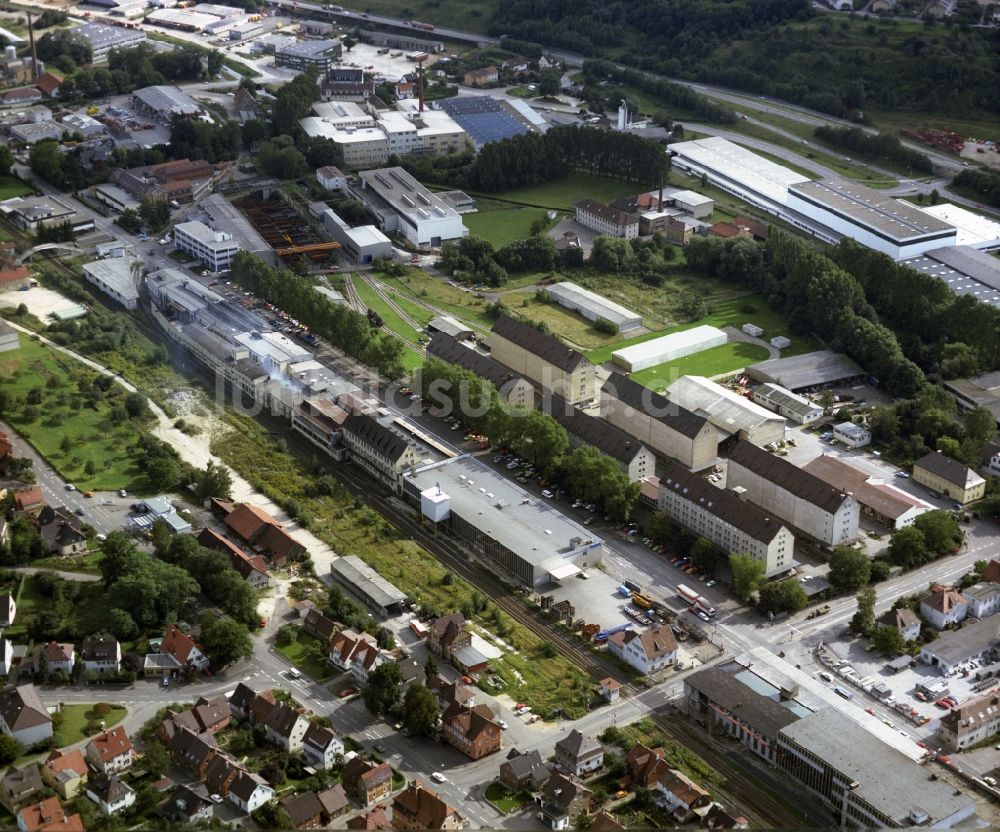 Luftaufnahme Aalen - Unternehmen- Verwaltungsgebäude der Gesenkschmiede Schneider GmbH in Aalen im Bundesland Baden-Württemberg, Deutschland