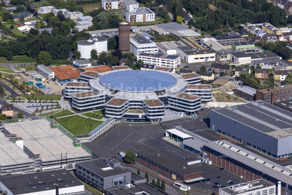 Luftbild Mönchengladbach - Unternehmen- Verwaltungsgebäude und Rheinland-Zentrale der Campus der SMS group in Mönchengladbach im Bundesland Nordrhein-Westfalen, Deutschland