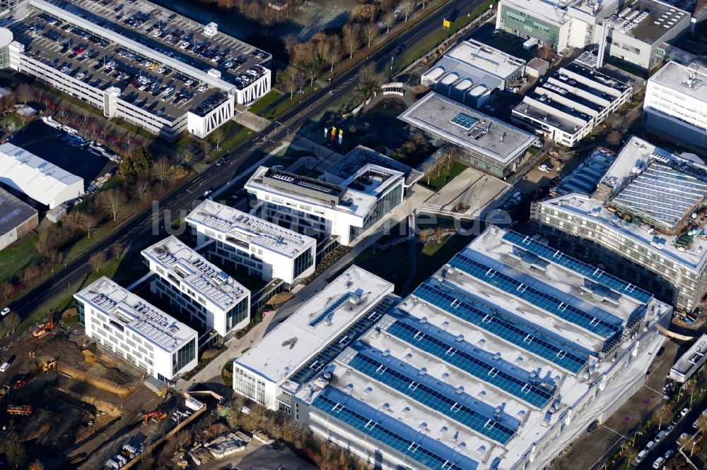 Luftbild Göttingen - Unternehmen- Verwaltungsgebäude der Sartorius AG in Göttingen im Bundesland Niedersachsen, Deutschland