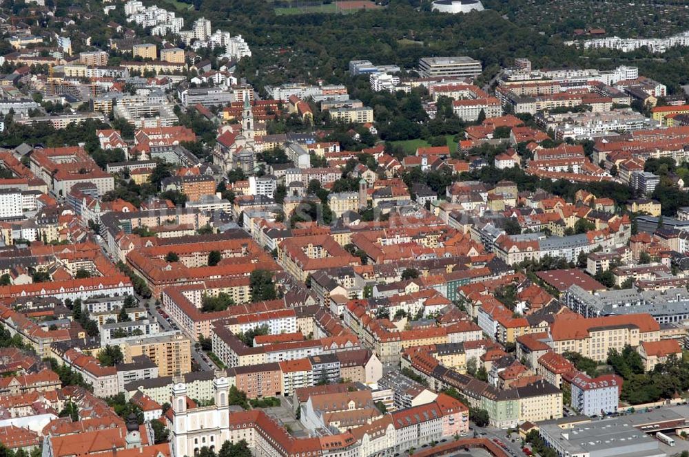 Luftaufnahme München - Untersendling (München)